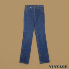 Vintage Wrangler USA Straight Leg Jeans Dark Blue W31 L36