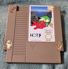 The Black Bass HOT-B Nintendo NES 1989 Fishing Sports Game NTSC-U/C