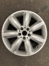 * 18" MINI COOPER CLUBMAN F54 ALLOY WHEEL RIM 521 8J ET57 silve 6856050 6856053