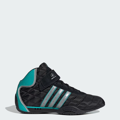 Adidas ADIRACER HI MERCEDES AMG PETRONAS F1 TEAM SHOES in Black