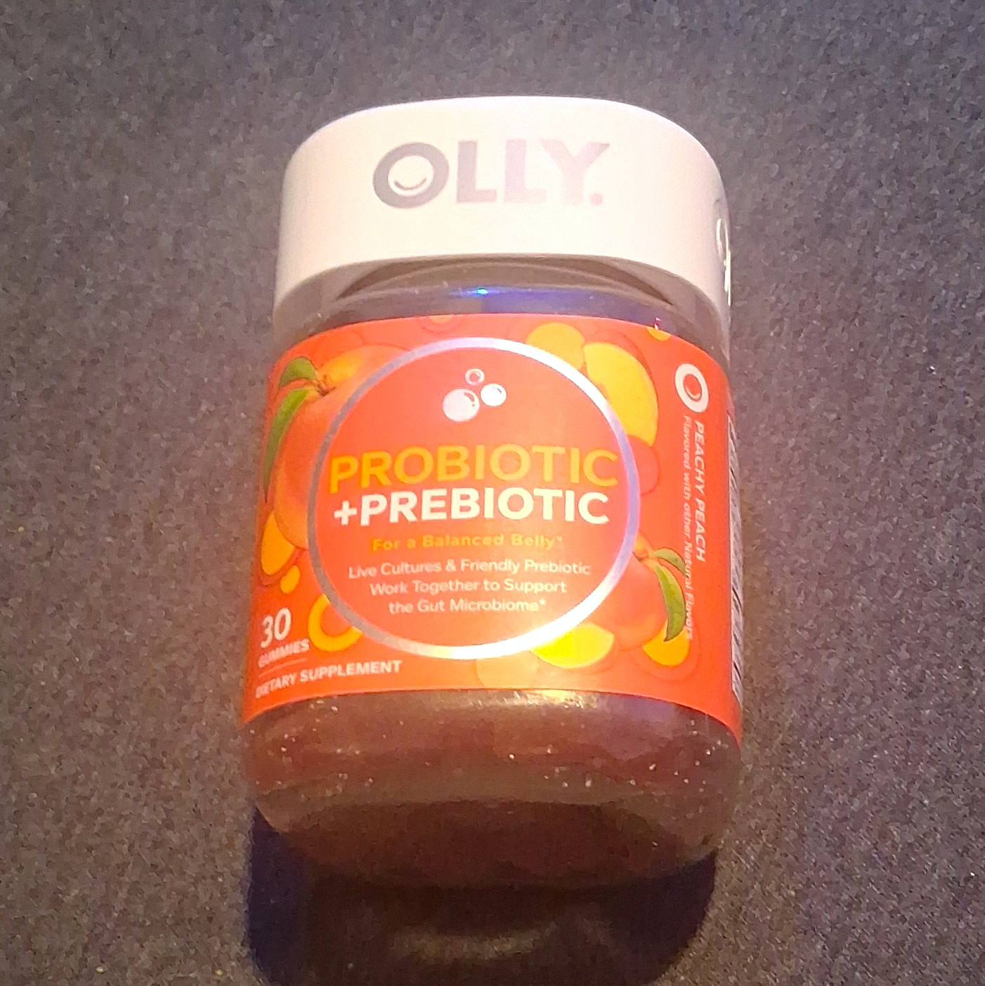 OLLY Probiotic + Prebiotic Digestive Support Gummies, 30 Count