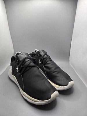 Adidas Y-3 QR Run Black White Sneakers Men s Size 8 Yohji Yamamoto