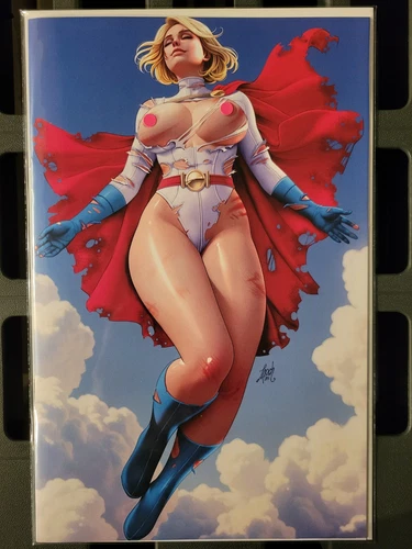 Bigg Pigg Origin Story #1 Laoch Vector Power Girl Exclusive Virgin Variant - NM