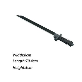 Life-size Darksaber Model from Movie 461 pieces for ages 18 and up gift