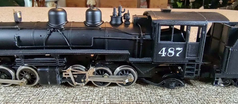 D&RGW 2-6-6-2 locomotive, #487, ho scale, upgraded vintage Mantua, DCC Tsunami2 - Image 3 of 4
