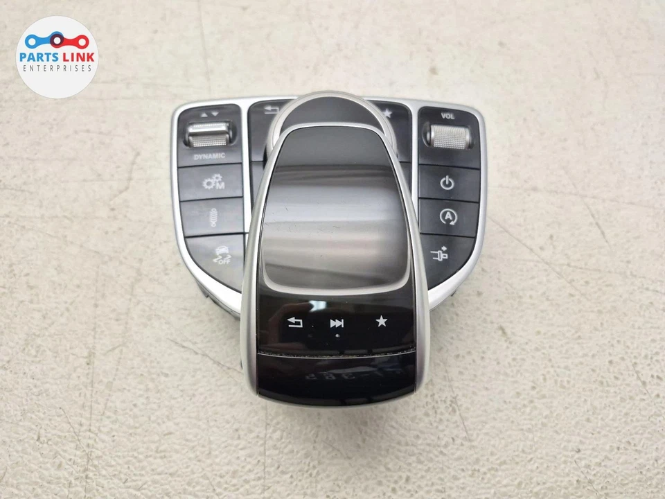 Mercedes C63 AMG 2017-18 consola central panel táctil multimedia perilla giratoria MMI W205 OEM Foto 2 de 4