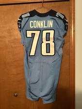 Jack Conklin Game Used/Worn Jersey PSA Tennessee Titians