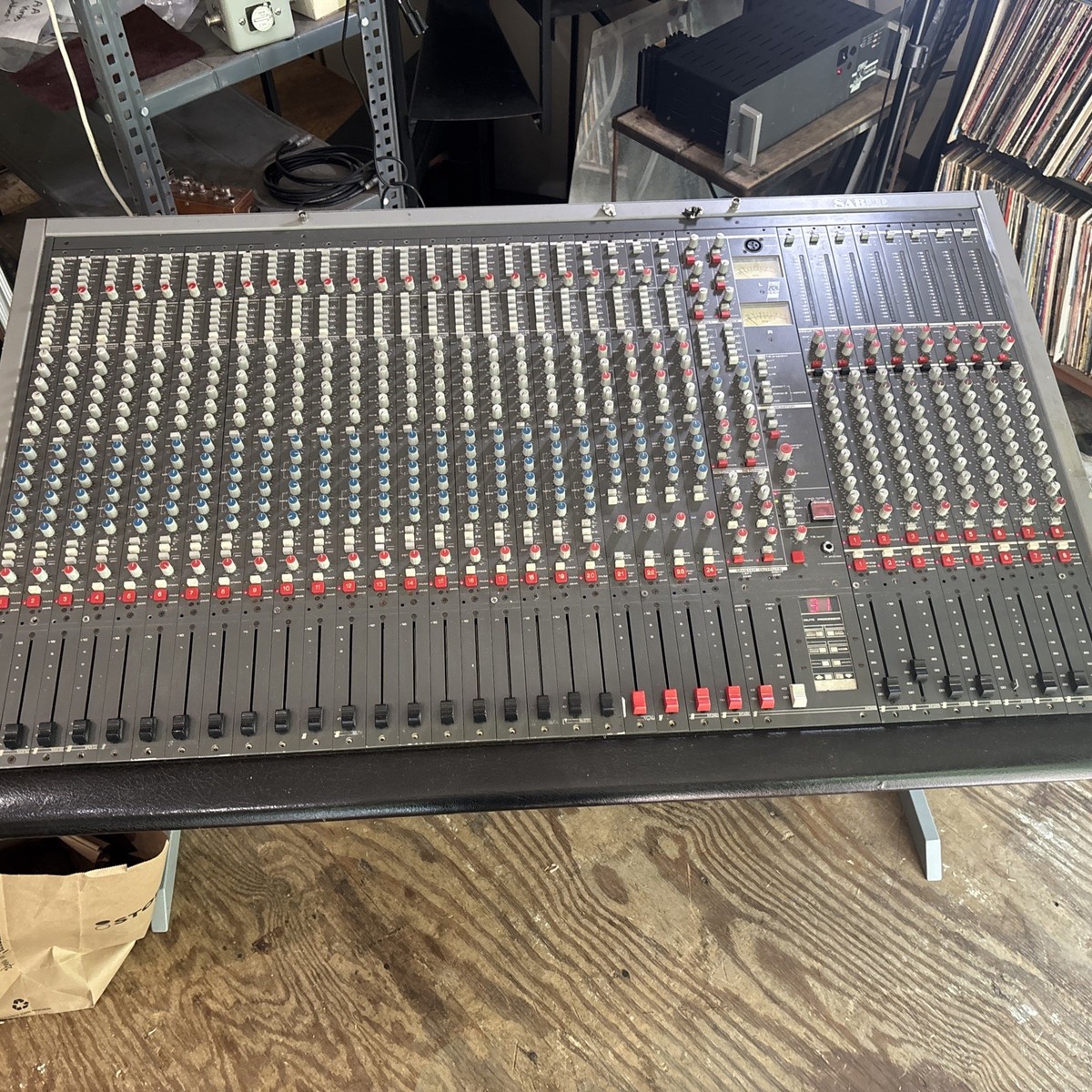 Vintage Allen & Heath Saber 24 Channel LIve Studio Analog Matrix