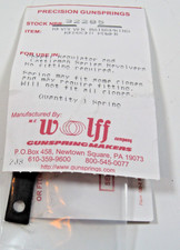 Wolf Regulator Cattleman Revolver Main Spring Reduced Power 32285 Gn