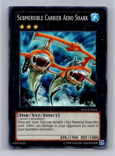 Submersible Carrier Aero Shark SP13-EN024 YuGiOh Star Pack 2013 card