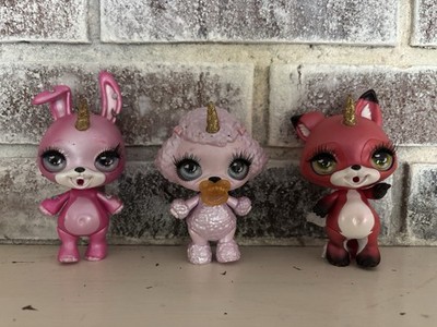 Poopsie Sparkly Critters ( Lot Of 3)