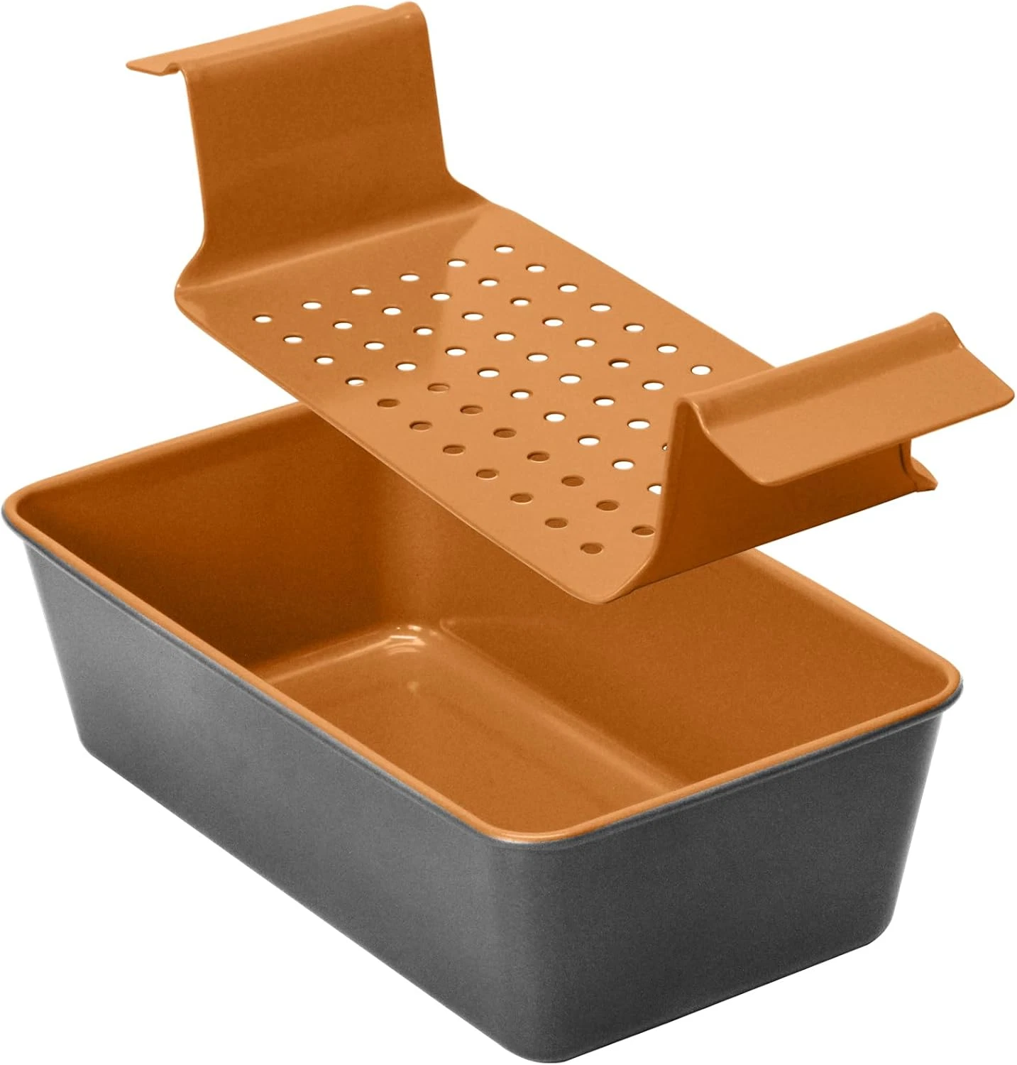 Pizza Pan - 14 Inch Nonstick Pizza Pan for Oven with Widen Handles for Cooking,