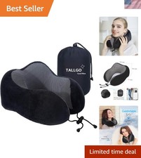 Luxurious U-Shaped Travel Pillow - Ideal Neck Support for Restful Sleep Anywhere