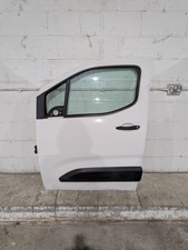 VAUXHALL COMBO MK4 K9 N/S PASSENGER SIDE LEFT FRONT DOOR WHITE EWP
