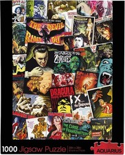 Hammer House of Horror 1000pc Jigsaw Puzzle 20in x 28in, Aquarius  65-336