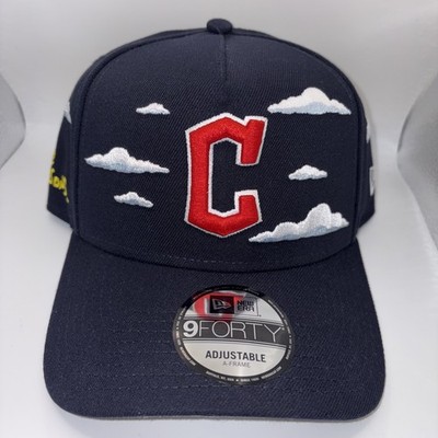 Cleveland Guardians The Simpsons Clouds MLB New Era A-Frame Hat