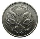 1981 Australia 5 Cents — photo from another recent sale