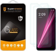 Supershieldz 2 Pack Designed for T-Mobile Revvl 6 5G / Revvl 6x 5G Tempered Gl