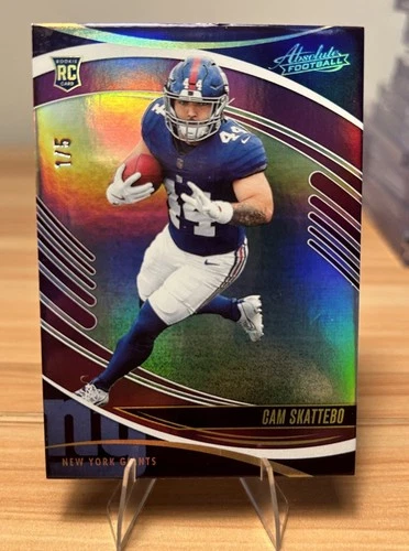 2025 Panini Absolute Cam Skattebo Base (RAW)