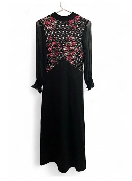 Black Maxi Vintage Dresses for Women for sale | eBay