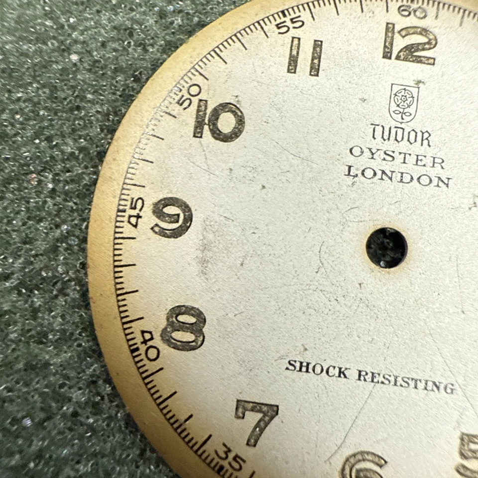 De colección Tudor Oyster London 28,5 mm esfera... muy rara nunca antes vista # e11686 Foto 4 de 4
