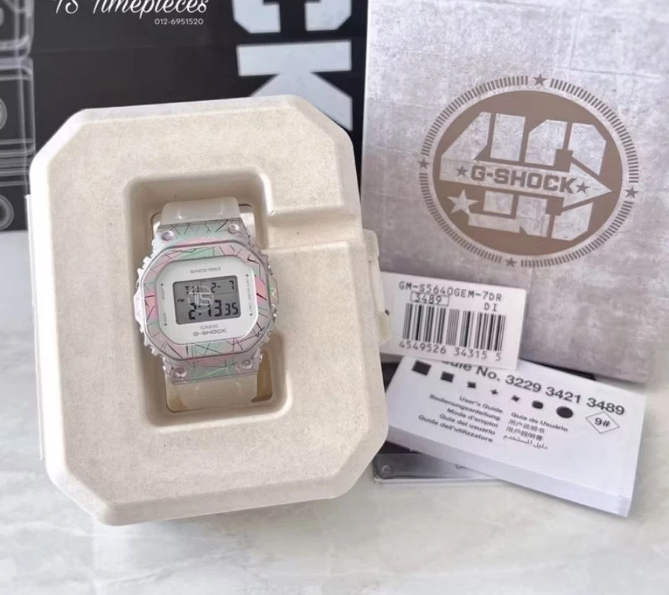 Reloj Regalo G-SHOCK GMS5640GEM 40 ANIVERSARIO PASTEL IRIDISCENTE Edición Limitada Foto 3 de 4