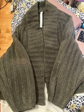 Lululemon Twin rib sweater wrap Green