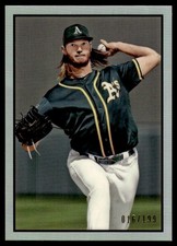 2019 Bowman Heritage Chrome Refractor A.J. Puk /199 Oakland Athletics #53CP-90