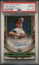 2023 Topps Tribute Tribute Auto Green /99 Tom Glavine #TA-TG Auto HOF