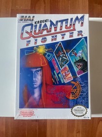 Kabuki Quantum Fighter NES New Factory Sealed H-Seam