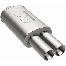 Magnaflow 14815 Exhaust Muffler 8 Width X 5 Height Oval Polished Stainless
