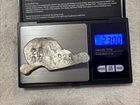 2.3oz SILVER BAR HAND POURED,  925 SILVER INGOT/BULLION
