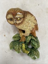 vintage bossons chalkware head Of Owl