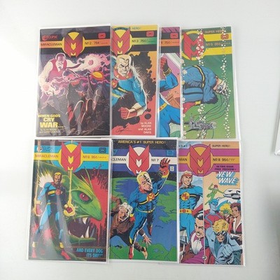 Miracleman #2 3 4 5 6 7 8 Lot NM (1985 Eclipse Comics)