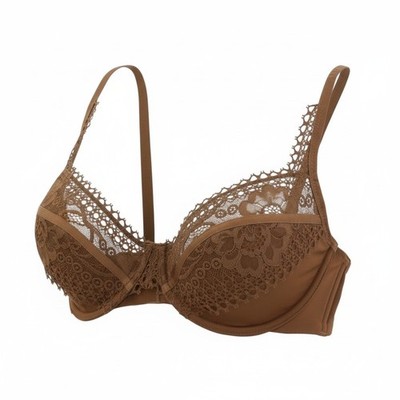 Scandale Le Balconet 1/2 Spacer Sensual-Nude B18 Women Bra 75C Lace