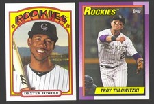2013 Topps Archives - COLORADO ROCKIES Team Set