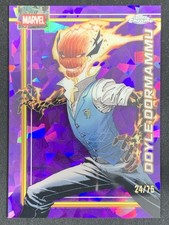 Doyle Dormammu 2026 Topps Chrome Sapphire Marvel Comics Purple Base /75 #113