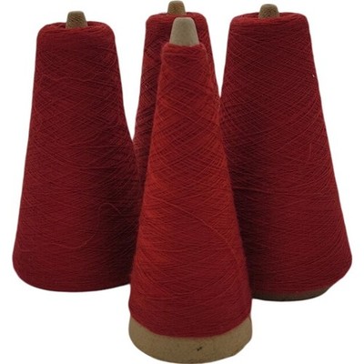 Lot of 4 Vintage Red Fox Weaving knitting crochet Yarn Cone