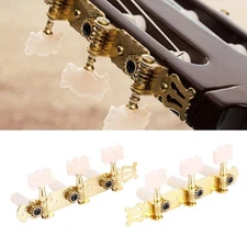 3+3 AcrylicClassical Guitar String Tuning Peg Tuners Machine Heads