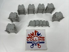 (Lot of 75) Allen Bradley 1492-W3 Terminal Block, 20A, 600VAC/DC, Grey, 2.5mm