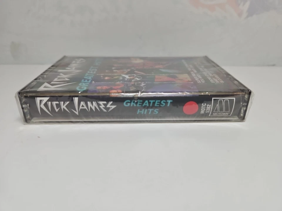Rick James Greatest Hits Cassette NEW SEALED NIB 1986 Funk Soul Motown Records - Image 3 of 4