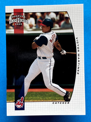 Victor Martinez 2005 Donruss Team Heroes #104 Cleveland Indians