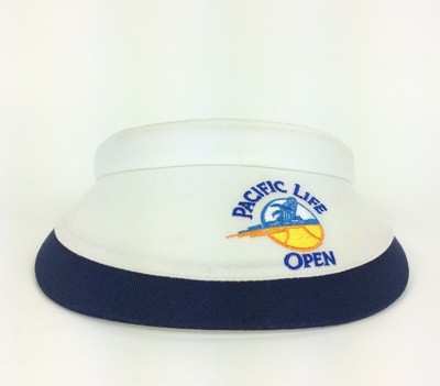 Pacific Life 2004 Open FILA White Sun Golf Tennis Visor Hat Cap