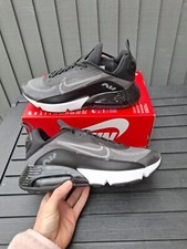 Nike Air Max 2090 Black White Wolf Grey Men's Size 9.5 UK CW7306-001 Fast Ship!