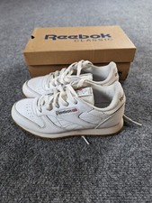 Reebok Kids Classic Leather V69622 Sneaker - White/Gum Sz 2