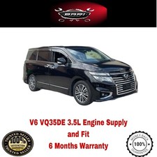 Genuine & Low Mileage Nissan Elgrand E52 3.5 V6 Engine VQ35DE 2010+ Supply & Fit