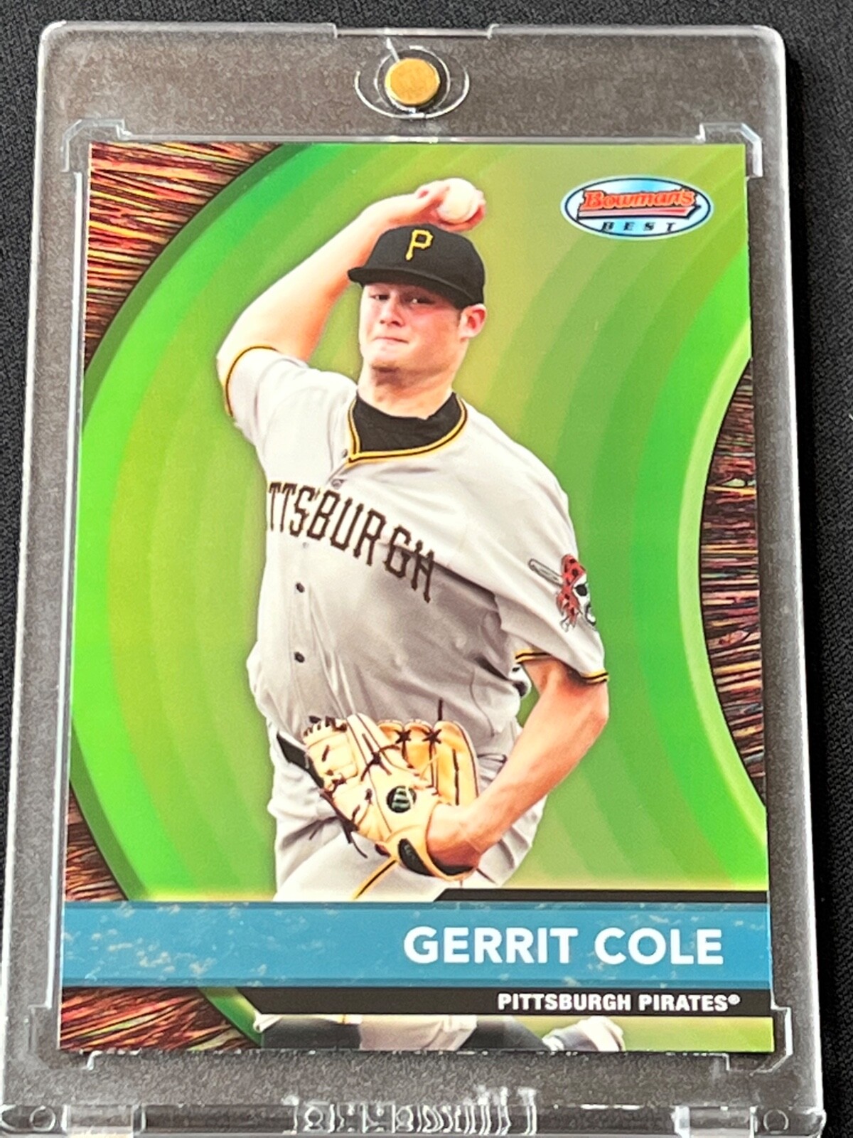 2012 BOWMAN'S BEST PROSPECTS - GREEN - GERRIT COLE (RC) #BBP15 (SP) = MINT!