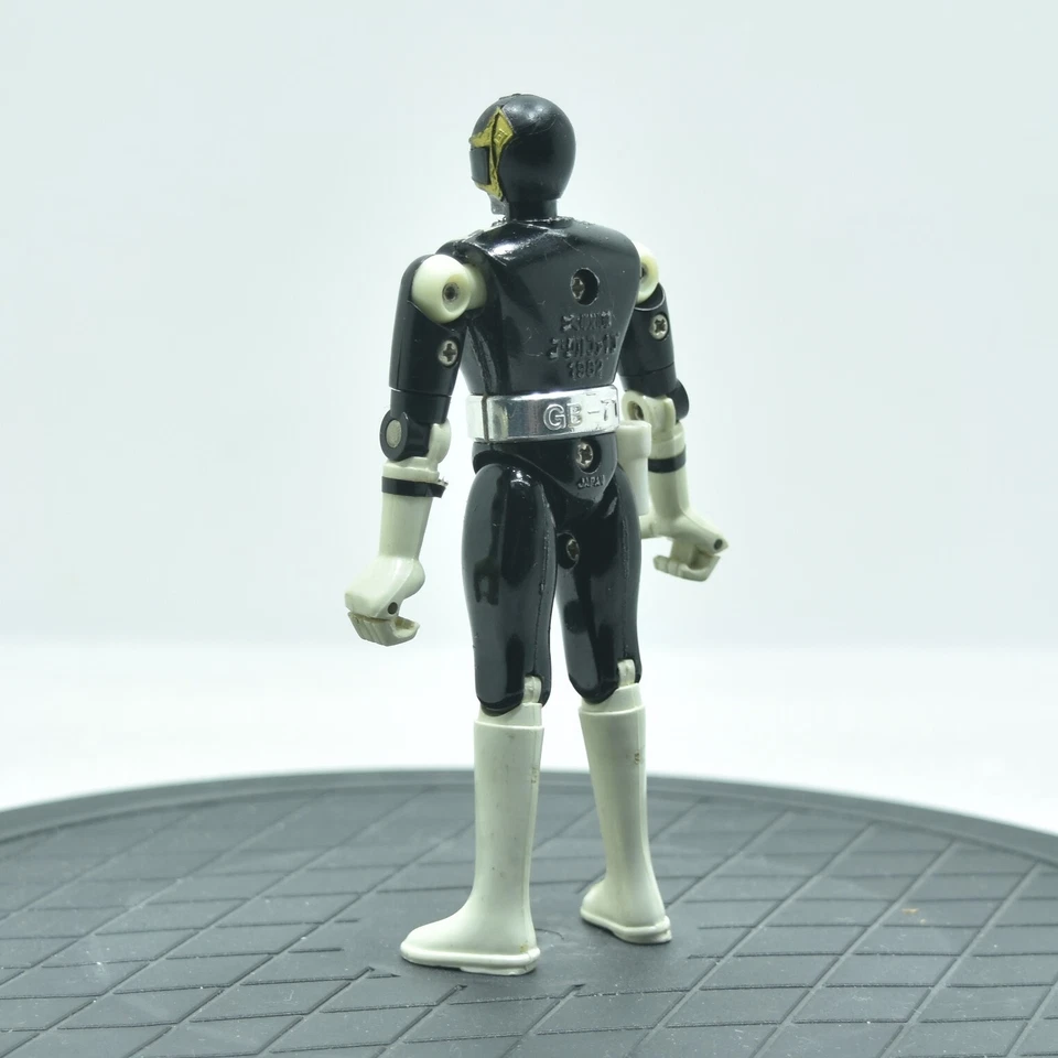 Power Rangers Dai Sentai Gafas-V Negro GB-71 Figura Chogokin De Colección Raro Popy Foto 4 de 4