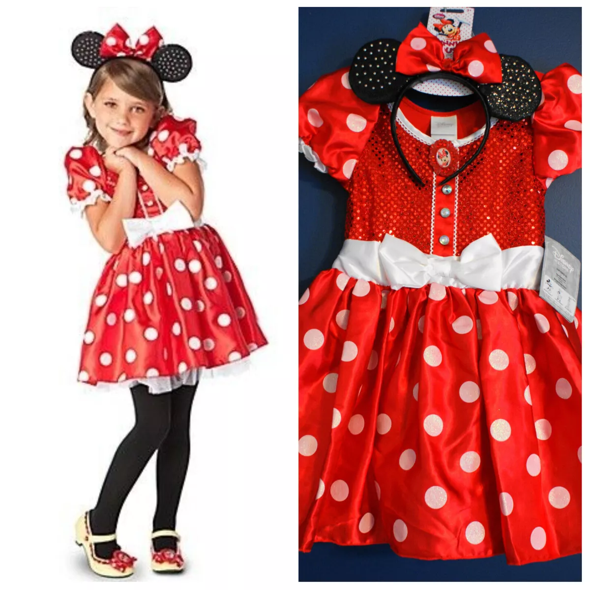 Women's Red Minnie Mouse Costume Kit - Standard