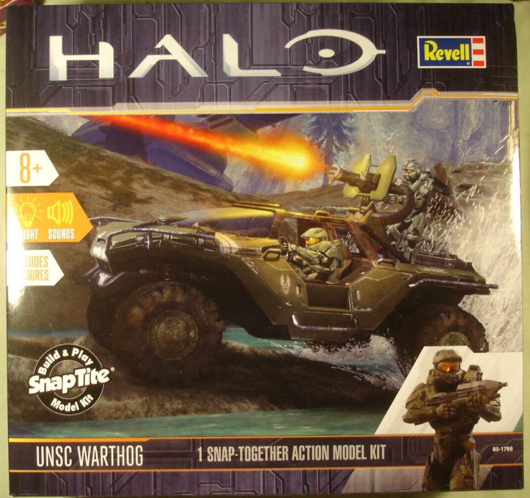 Revell UNSC Warthog Halo model kit new in box